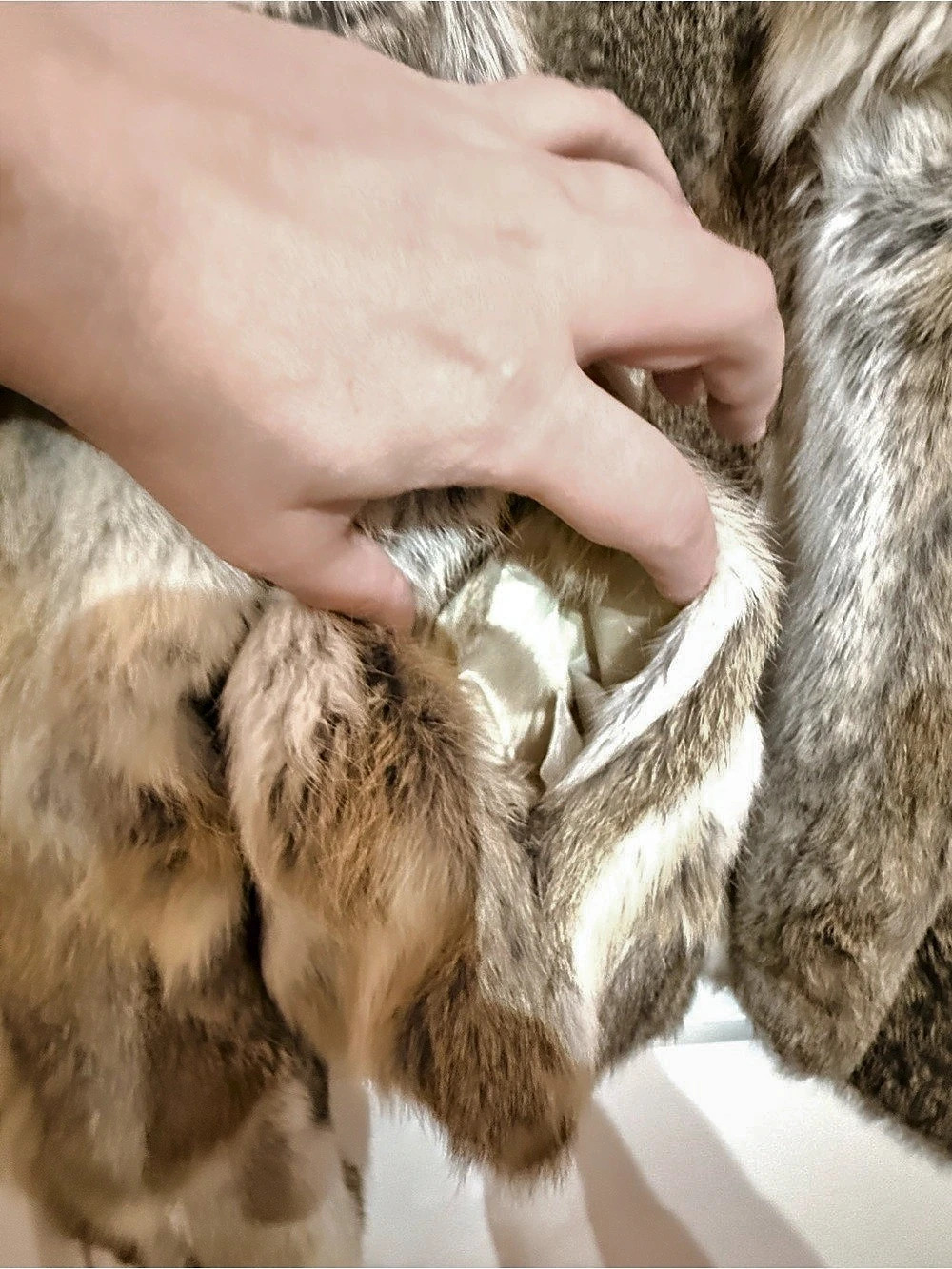 TONFUR Rabbit Fur Jacket - Picture 7 of 8
